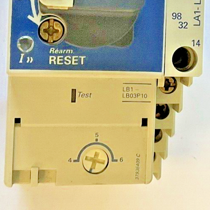TELEMECANIQUE LB1-LB03P10 MOTOR STARTER W/ LD1-LB030 , LA1-LB017 660VAC