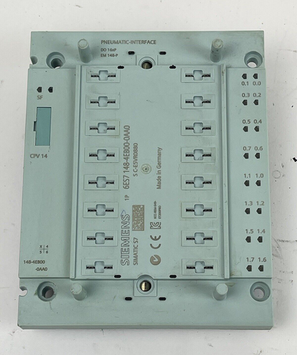 SIEMENS - 6ES7 148-4EB00-0AA0 - SIMATIC S7 PNEUMATIC INTERFACE FOR ET 200 PRO