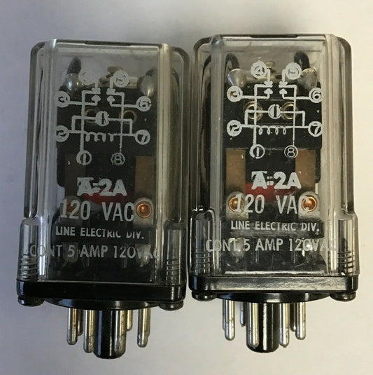 LINE ELECTRIC A-2A 120VAC 10A ***LOTOF2***