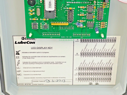 CASTROL LUBECON - 19742-E2 -ADVANCED SYSTEM CONTROLLER