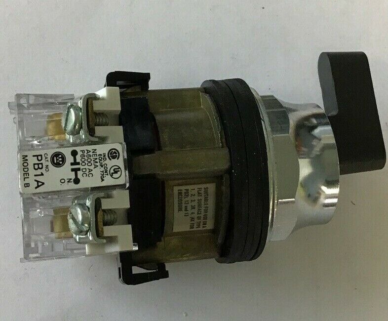 WESTINGHOUSE PB1JDG2AA SELECTOR SWITCH 2POS W/PB1A MOD.B