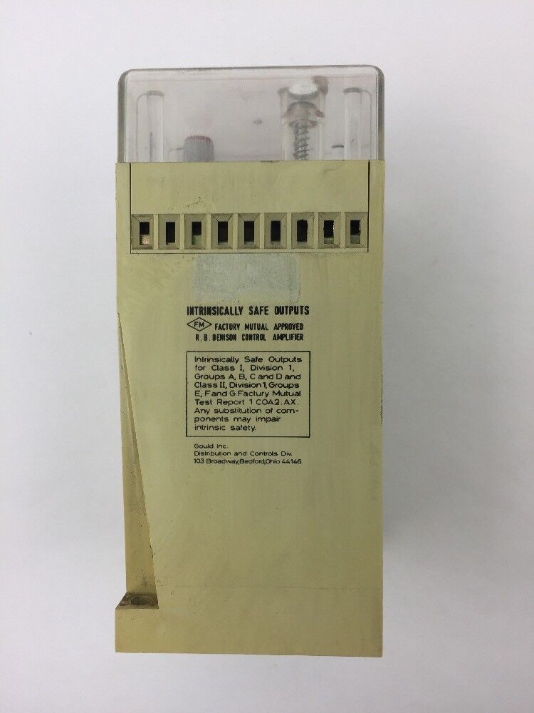 R B DENISON WE77/EX-T PROXSWITCH OUTPUT: CHANGEOVER CONTACT 250V/4A/500VA