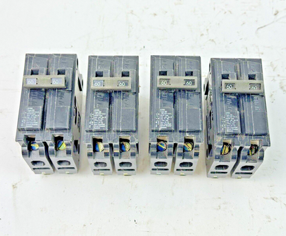 ITE / SIEMENS *BOX OF 4* - D260 - CIRCUIT BREAKERS-60A/2POLE/240VAC/TYPE QD/NEW