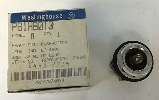 WESTINGHOUSE PB1HB0T3 PUSHBUTTON HEAVY DUTY 480V 60HZ MODEL A