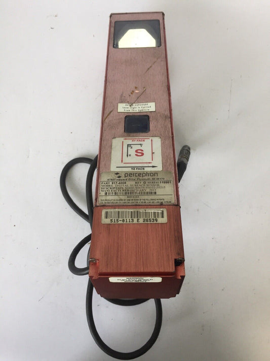 PERCEPTRON 917-4008 DIGITAL SURFACE SENSOR REV G DIGITAL 3 TRICAM
