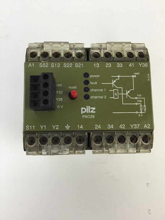 PILZ PNOZ8 SAFETY RELAY 120VAC 6VA 50-60Hz