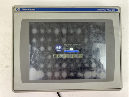ALLEN BRADLEY 2711P-T12C4D8 SER A PANELVIEW PLUS 2711P-RDT12C 2711P-RP8D 24VDC