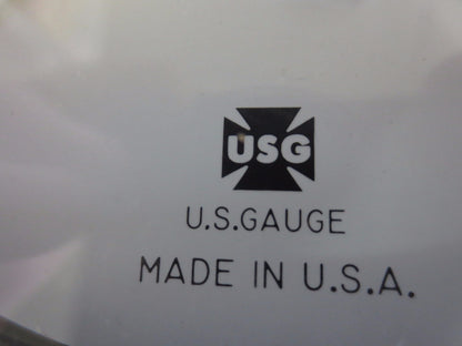 USG 158253 0-100 PSI GAUGE 4-1/2" DIAL - 1/4" ANPT LM - NEW SURPLUS - 1X730