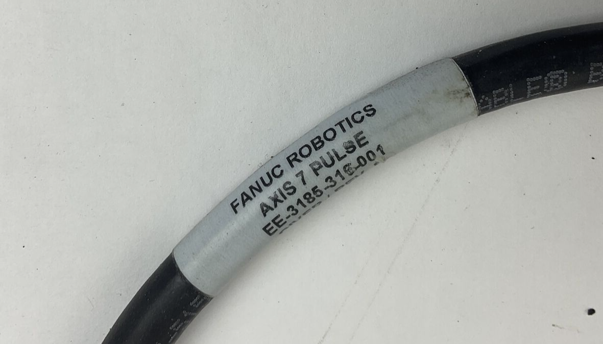 FANUC ROBOTICS AXIS 7 PULSE EE-3185-316-001 CABLE REV.B