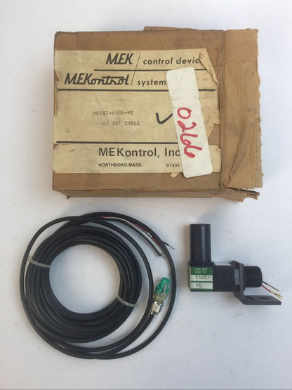 MEKONTROL MEK57-PA86-VE PHOTOELECTRIC SENSOR