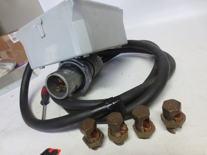 CROUSE-HINDS APJ6485 + CARLON 54D1 JUNCTION BOX + (4) 30H BKP CONNECTORS