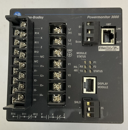 ALLEN BRADLEY 1404-M405A-ENT MASTER MODULE FOR POWER MONITOR SER B BASE FRN 4.24