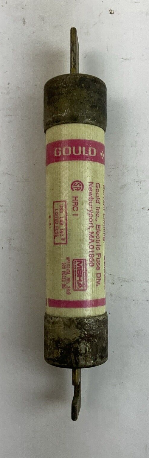 GOULD SHAWMUT TRS100R TRI-ONIC DUAL ELEMENT FUSE 100AMP 600VAC (LOT OF 3)