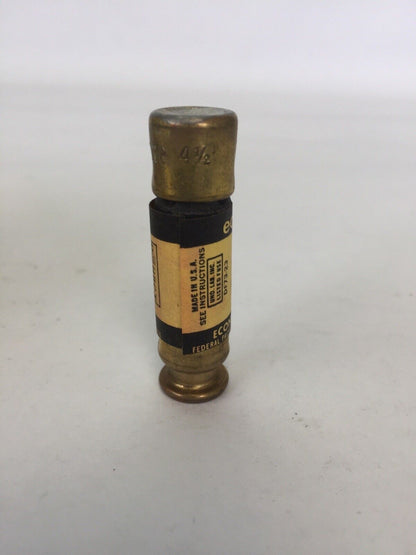 ECONOMY LENR 4-1/2 ECON-LIMITER CLASS RK5 FUSE 250VAC 4-1/2AMP (BOX OF 10)