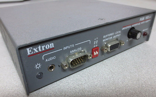 EXTRON RGB 150xi UNIVERSAL15-PIN HD INPUT MOUNTABLE COMPUTER INTERFACE w/ AUDIO