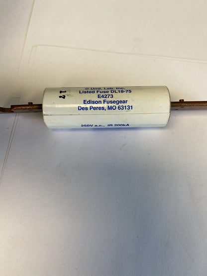 Edison Fusegear NCLR100 100A 250V Fuse