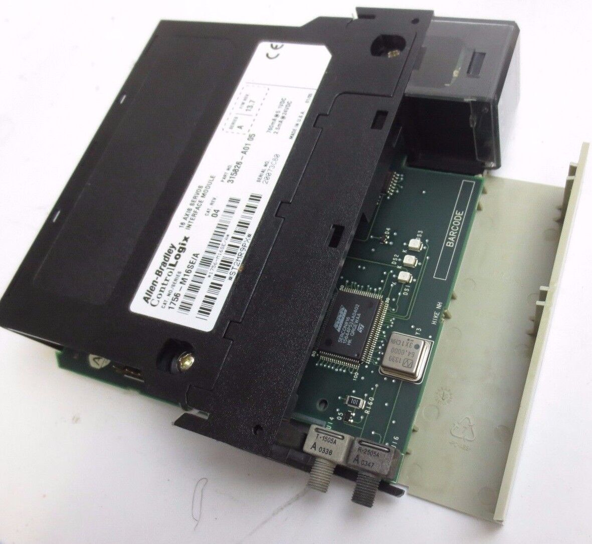 ALLEN-BRADLEY 1756-M16SE/A Ser. A ControlLogix 16 AXIS SERVOS INTERFACE MODULE
