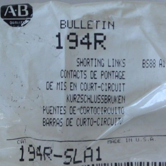ALLEN-BRADLEY 194R-SLA1 SORTING LINKS - LOT of 9 PACKS - NEW SURPLUS