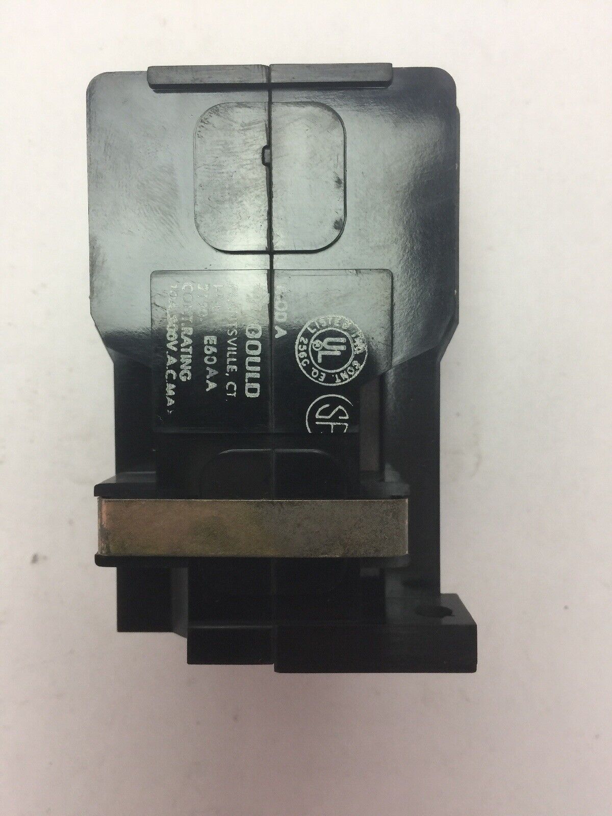 GOULD 2190-E60AA MOD A GENERAL PURPOSE RELAY 300VAC 10A 2090-810 COIL 110-120V