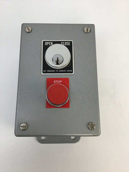 HOFFMAN SKS-2S FLUSH MOUNT SECURITY SWITCH WITH KEYS