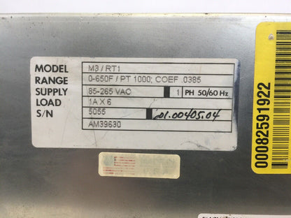 STERLCO M3/RT1 TEMPERATURE CONTROL SYSTEM-M3 85-265VAC