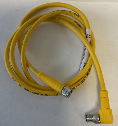 TURCK PKG 3M-1-PSW 3M CORD CONNECTOR DOUBLE END 125V 4AMPS