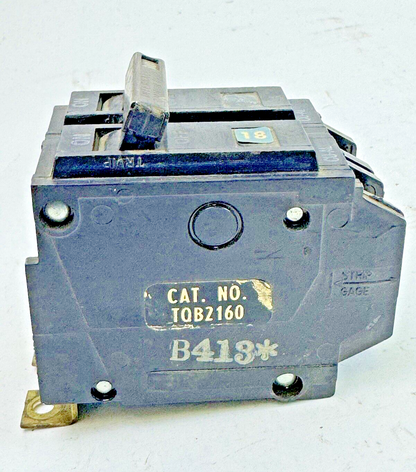 GE - TQB2160 - COMMON TRIP CIRCUIT BREAKER - 2 POLE, 60 A, 240 VAC, TYPE TQB