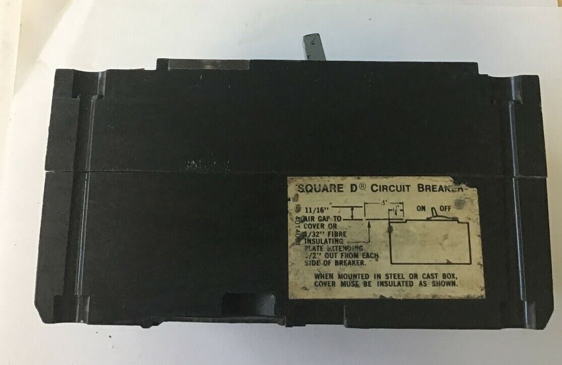 SQUARE D FHL 36030-V CIRCUIT BREAKER 600VAC 30AMP