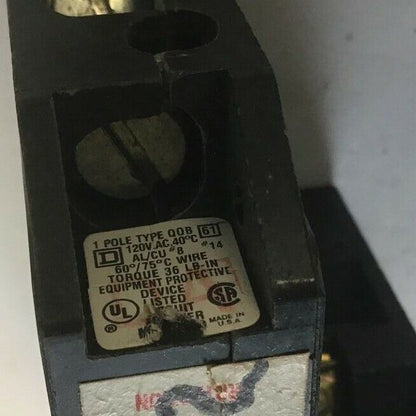 SQUARE D QOB115EPD1200 CIRCUIT BREAKER 15AMP 120VAC