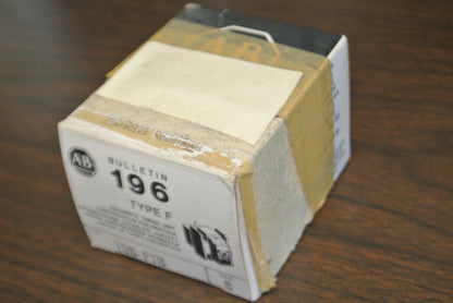ALLEN-BRADLEY 196-FTB / PNEUMATIC TIMING UNIT / 0.1 to 180 SECONDS / NEW SURPLUS