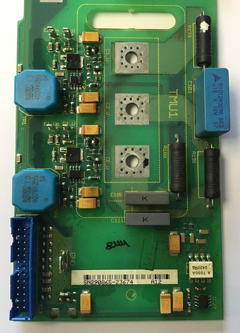 INDRAMAT HTS02 CIRCUIT BOARD 109-1002-3801-04