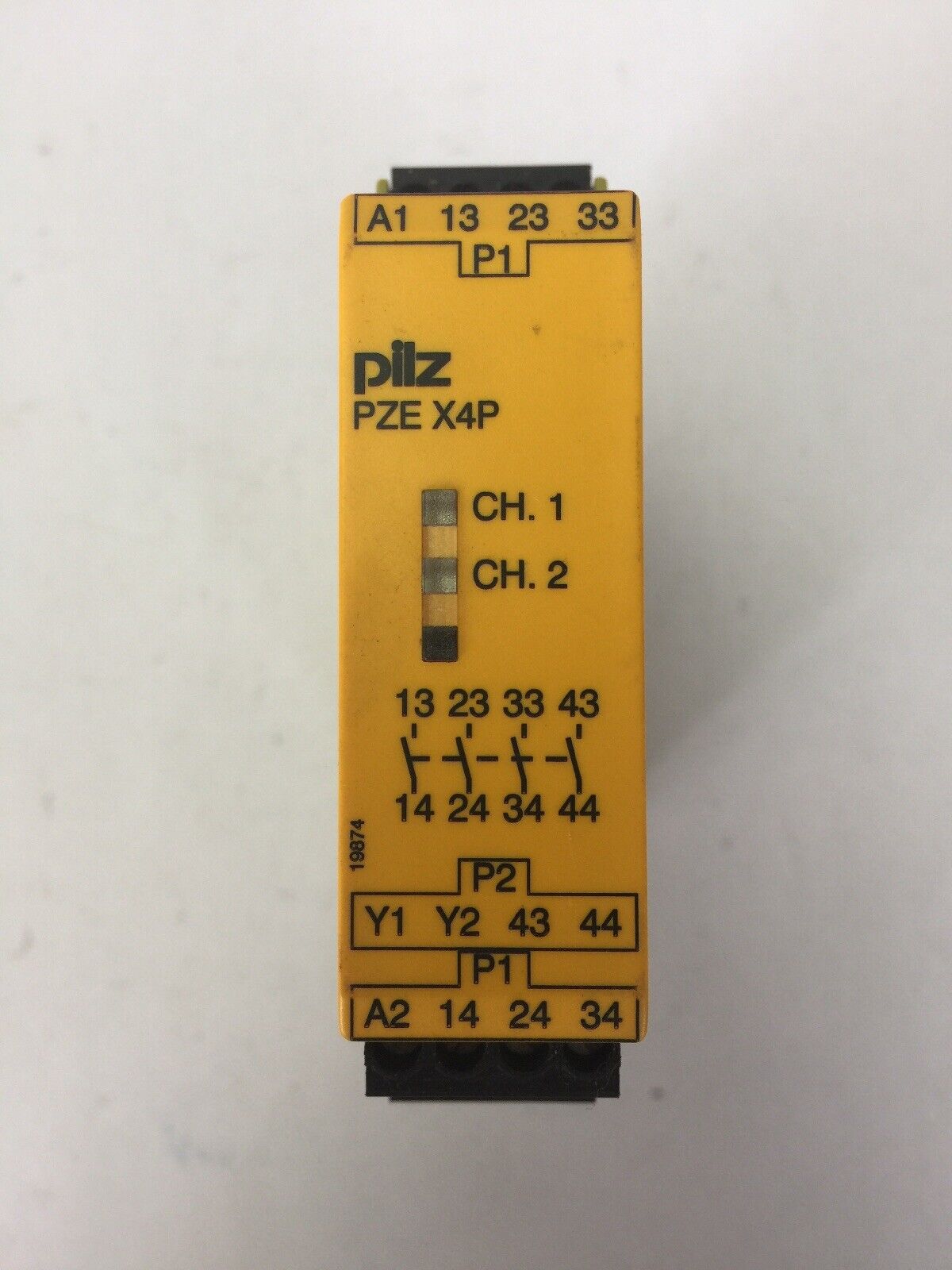 PILZ PZE X4P 24VDC 4n/o SAFETY RELAY 24VDC