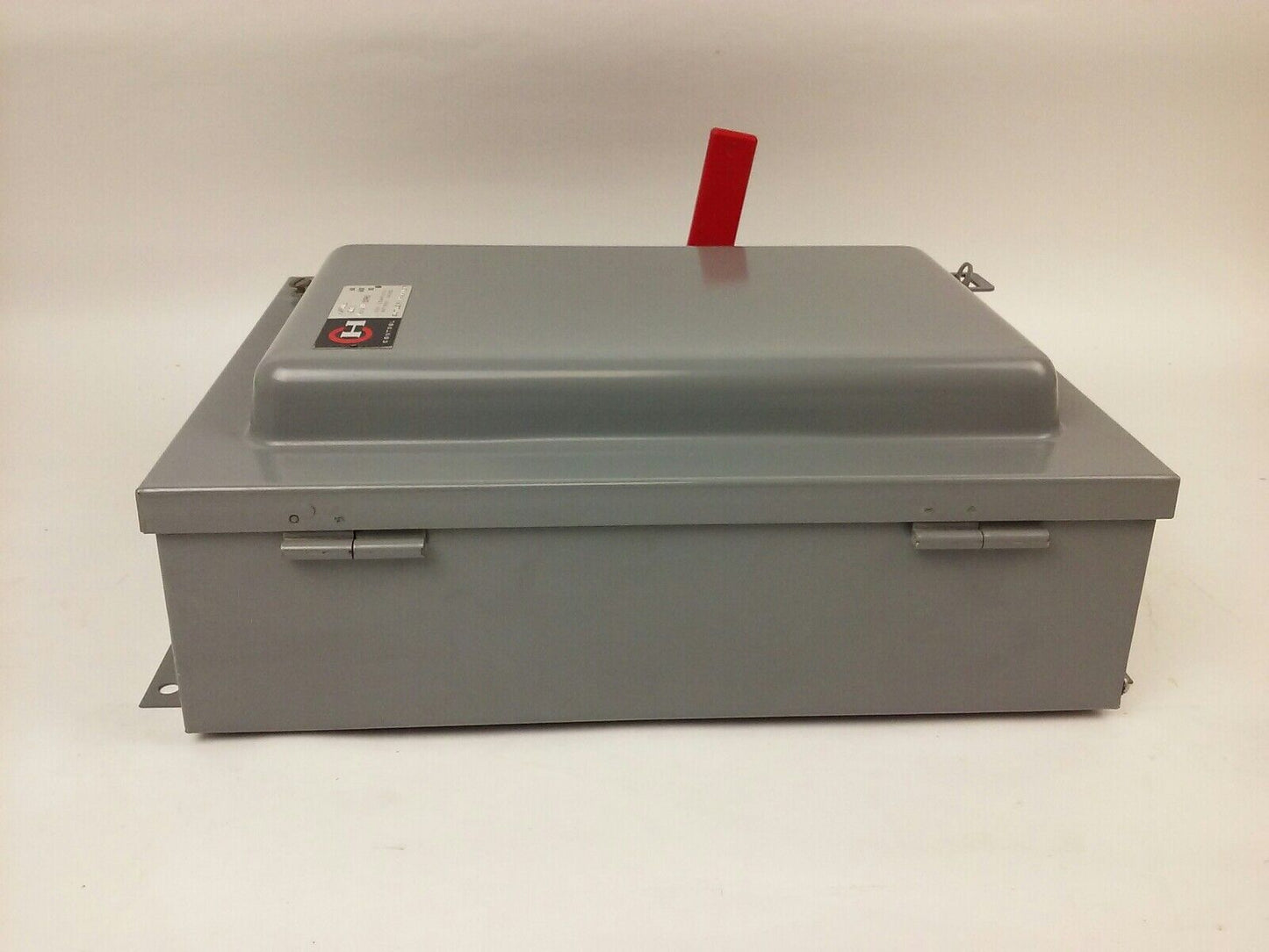 CUTLER HAMMER 4105H2432H, H.D. SAFETY SWITCH, 60A, 600VAC, 4 POLE, MAX H.P. 50