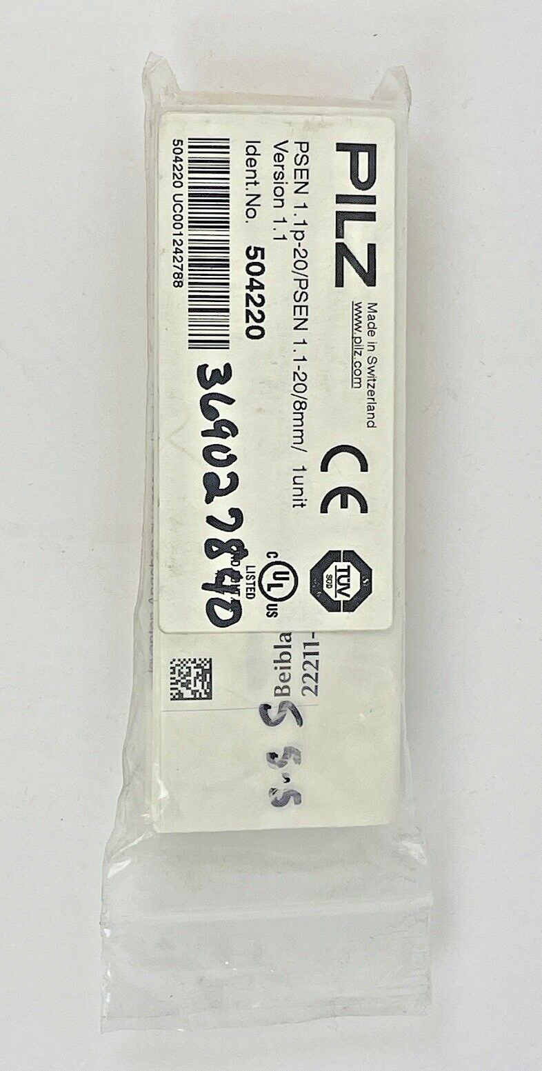 PILZ - PSEN 1.1P-20/PSEN 1.1-20/8MM -MAGNETIC N/C SAFETY SWITCH-514120 V1.0/V1.1