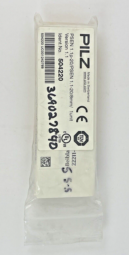 PILZ - PSEN 1.1P-20/PSEN 1.1-20/8MM -MAGNETIC N/C SAFETY SWITCH-514120 V1.0/V1.1