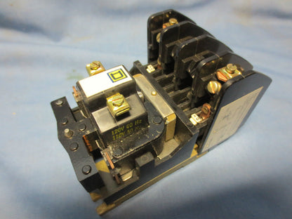 SQUARE D MASTER RELAY, CLASS 8501 TYPE HM0 20, SERIES A