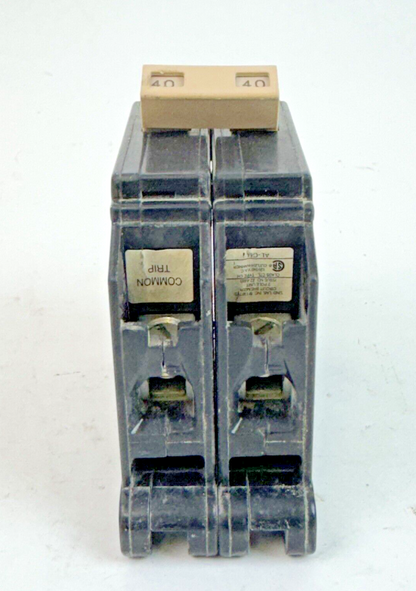CUTLER-HAMMER - CH240R - COMMON TRIP CIRCUIT BREAKER - 40A, 2 POLE, 120/240 VAC