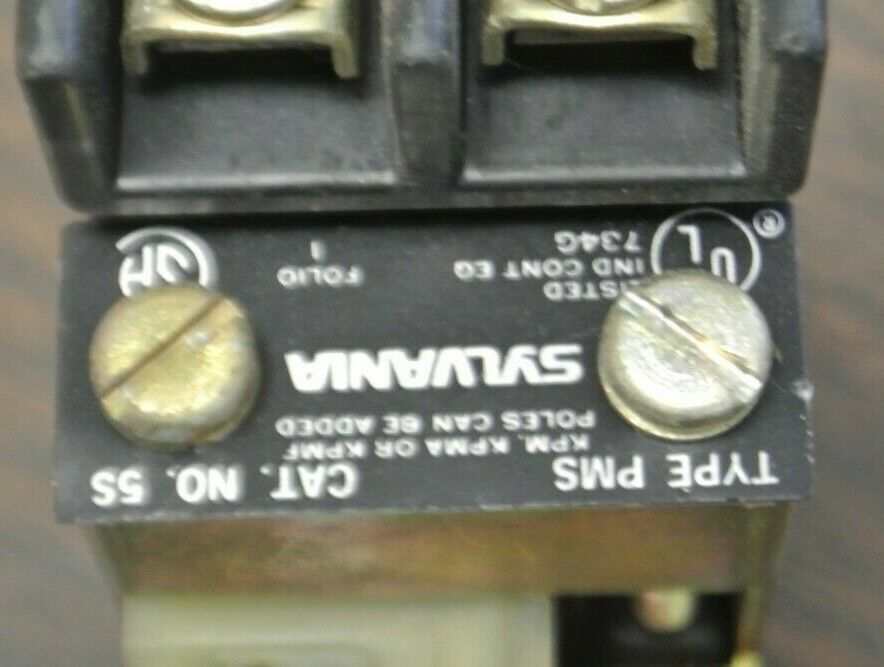 SYLVANIA BULLETIN 7305 5SW / 5S TYPE PMS SLIM JIM RELAY / 120V  NEW SURPLUS