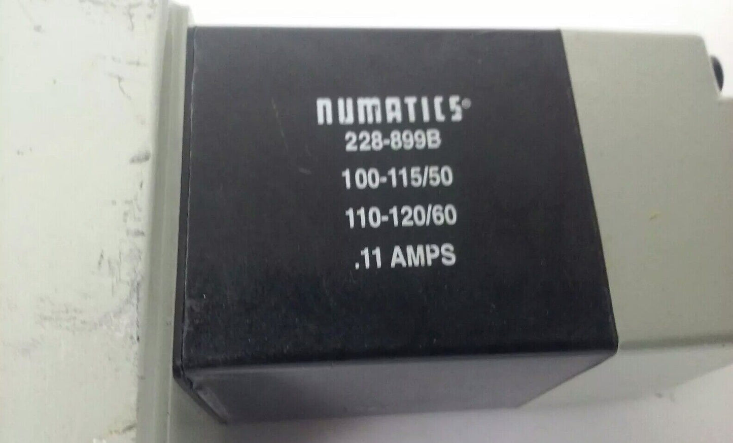 NUMATICS 150 PSIG-AIR SOLENOID VALVE ISO5599/2 I23SA400K000030 W/ 228-899B