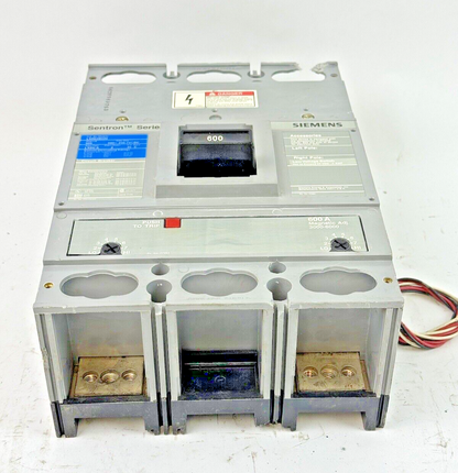 SIEMENS - LXD62B600A - BREAKER W/ A01JLDLV LOW VOLT AUX SWTCH 2 POLE/600A/600VAC
