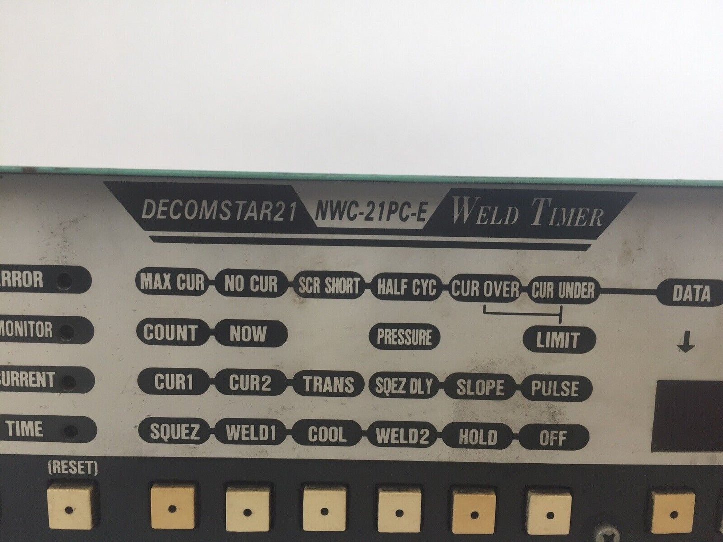 DENGENSHA NWC-21PC-E WELD TIMER DECOMSTAR21