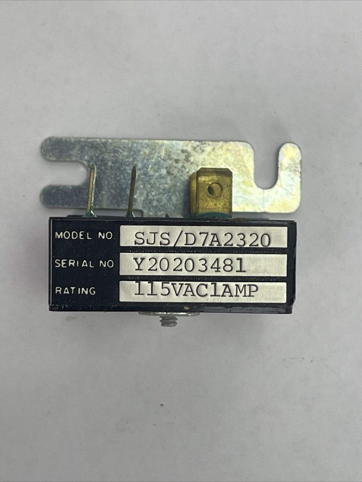 SYRACUSE ELECTRONICS SJS/D7A2320 TIME DELAY RELAY 115VAC 1AMP