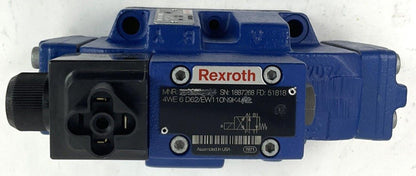 REXROTH 4WE6D62/EW110N9K4 DIRECTIONAL SOLENOID VALVE 120V 4WEH16D72/6E