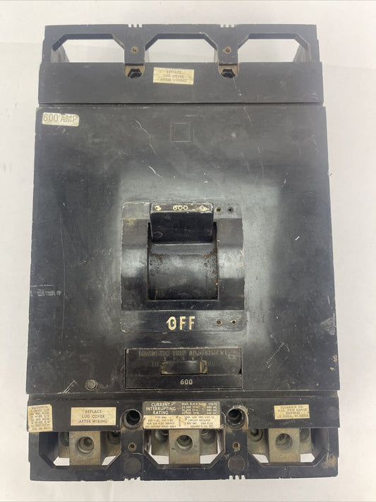 SQUARE D MAL36600 CIRCUIT BREAKER 600AMP 600VAC 250VDC 3POLE