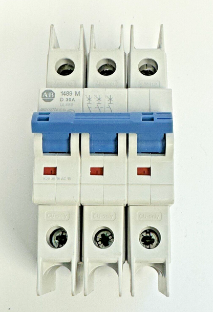 ALLEN-BRADLEY - 1489-M3D300 SER. D - CIRCUIT BREAKER - 3 P, 30 A, 277 V