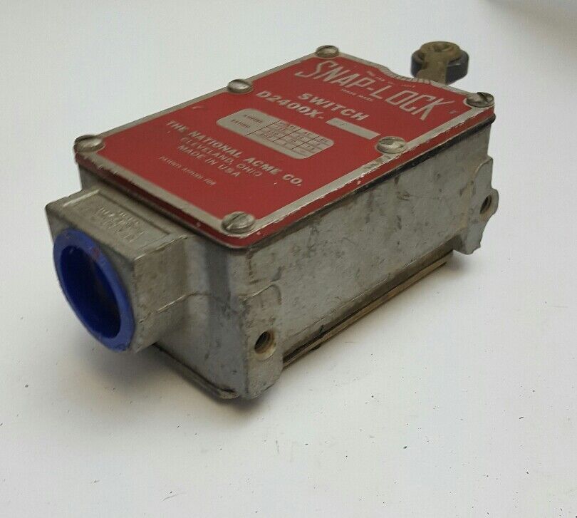 NAMCO CONTROLS D-2400X-1 SNAP-LOCK LIMIT SWITCH
