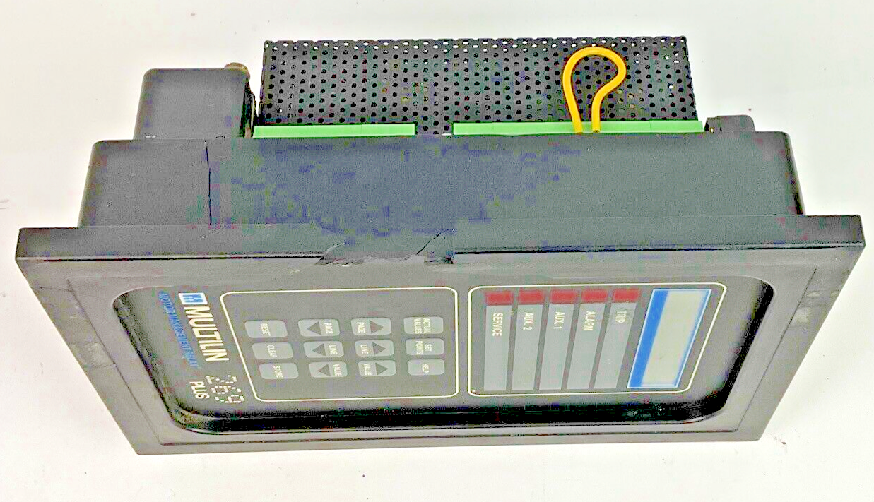 GE 269PLUS-10C-120VAC MOTOR MANAGMENT RELAY *CRACKED/BROKEN PLASTIC*