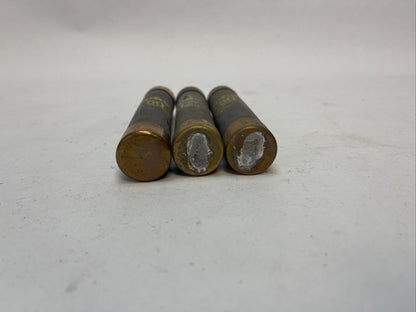 CEFCO 10KOTS50 10K ONE TIME FUSE 600VAC 50AMP CLASS H (LOT OF 3)