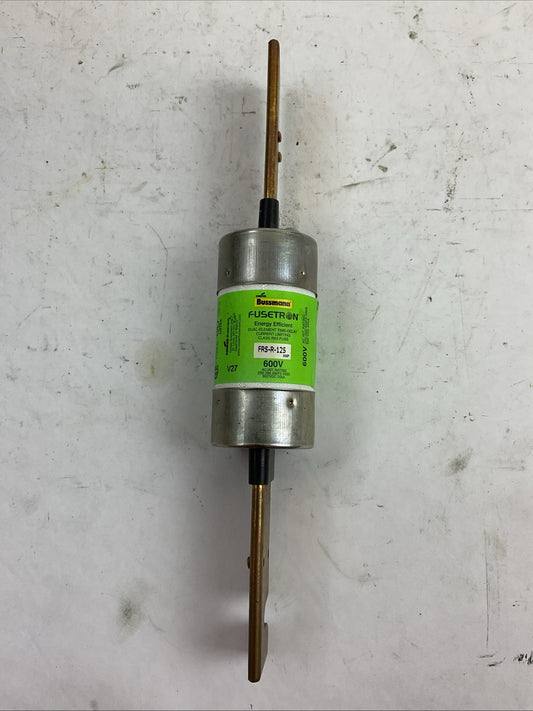 FUSETRON FRS-R-125 600VAC 300VDC 125AMP ENERGY EFFICIENT CLASS RK5 FUSE