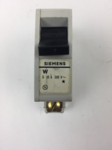 SIEMENS W G 10 A 380 V CIRCUIT BREAKER0